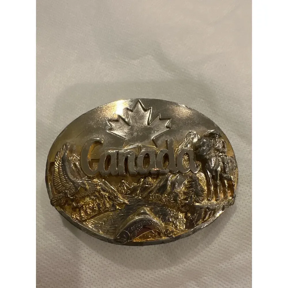 Siskiyou Authentic Canada Belt Buckle 1990